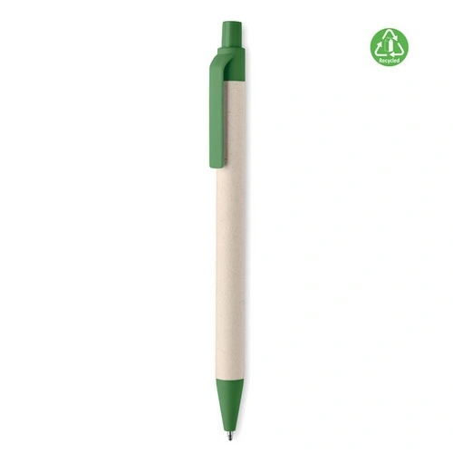 Bolígrafo ecológico de cartón reciclado y PLA biodegradable ref MO6822