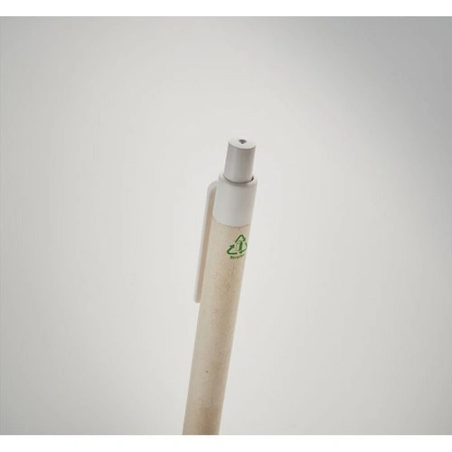Bolígrafo ecológico de cartón reciclado y PLA biodegradable ref MO6822