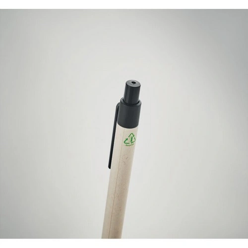 Bolígrafo ecológico de cartón reciclado y PLA biodegradable ref MO6822