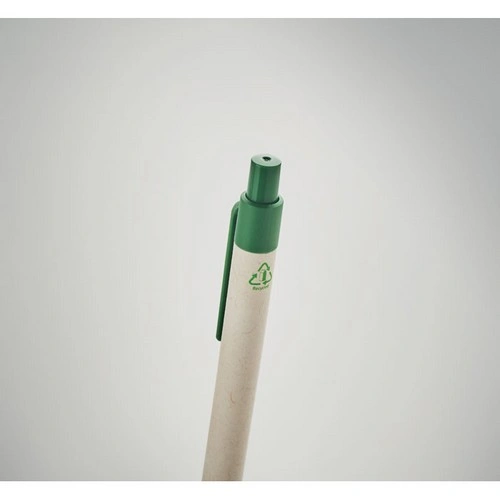 Bolígrafo ecológico de cartón reciclado y PLA biodegradable ref MO6822