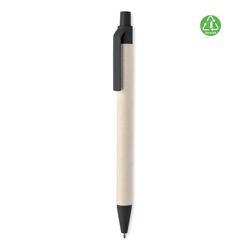 Bolígrafo ecológico de cartón reciclado y PLA biodegradable ref MO6822