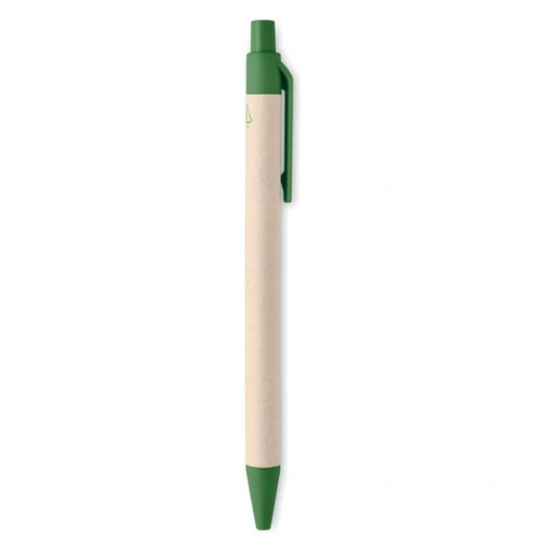 Bolígrafo ecológico de cartón reciclado y PLA biodegradable ref MO6822