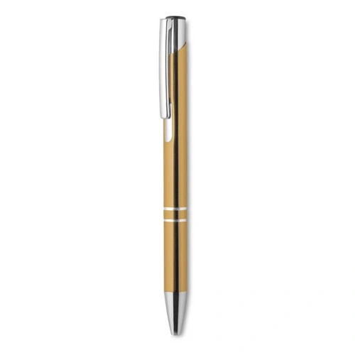 Bolígrafo pulsador anodizado tinta negra ref KC8893