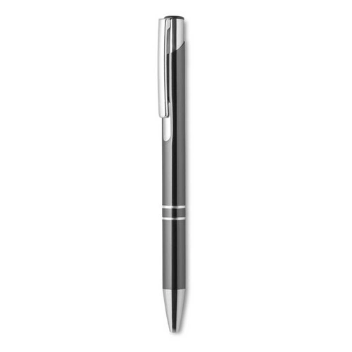 Bolígrafo pulsador anodizado tinta negra ref KC8893