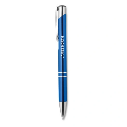 Bolígrafo pulsador anodizado tinta negra ref KC8893