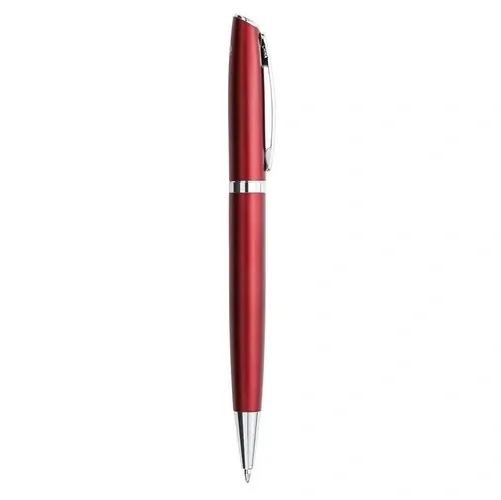 Bolígrafo reciclado con carga Jumbo y apertura giratoria ref RE35 - Rojo