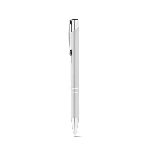 Bolígrafo reciclado de aluminio con tinta azul ref 91777 - Cromado Satinado 04