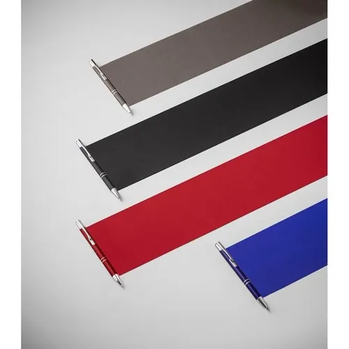Bolígrafo reciclado de aluminio con tinta azul ref 91777 - Principal