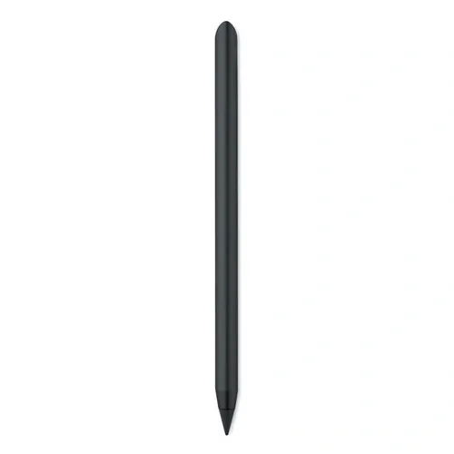 Bolígrafo sin tinta de aluminio reciclado de larga duración ref MO2354 - 7 Negro