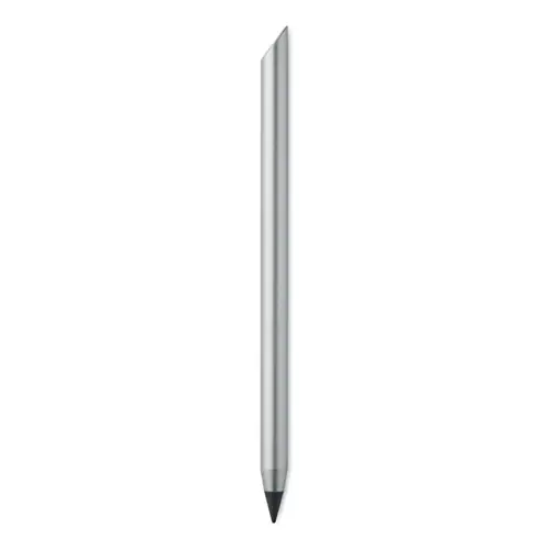 Bolígrafo sin tinta de aluminio reciclado de larga duración ref MO2354 - Plata Mate