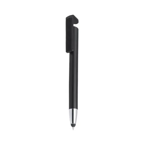 Bolígrafo Puntero Multifunción con Limpiapantallas ref 4972 - Negro
