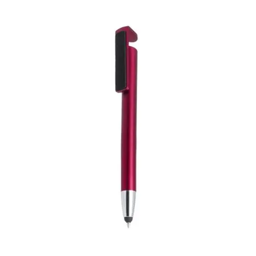 Bolígrafo Puntero Multifunción con Limpiapantallas ref 4972 - Rojo