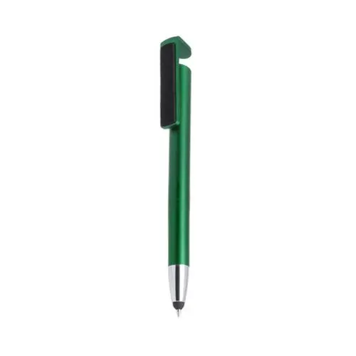 Bolígrafo Puntero Multifunción con Limpiapantallas ref 4972 - Verde