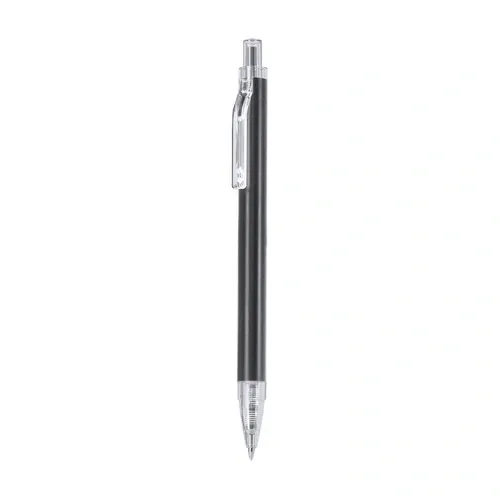 Bolígrafo Stasian de aluminio reciclado personalizable ref 22385 - Negro
