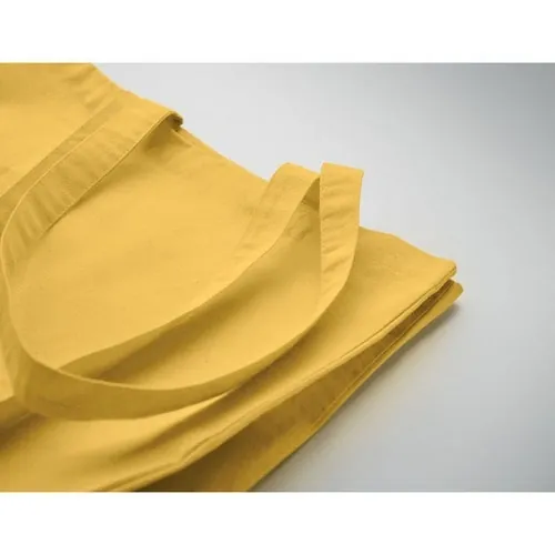 Bolsa algodón Fairtrade 180gr personalizable para compras ref MO2590 - Amarillo 6