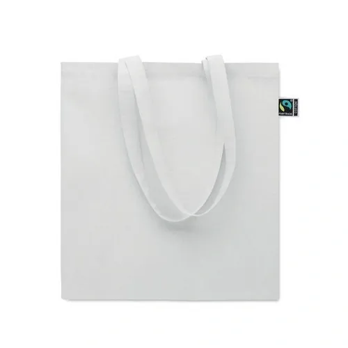 Bolsa algodón Fairtrade 180gr personalizable para compras ref MO2590 - Blanco Back