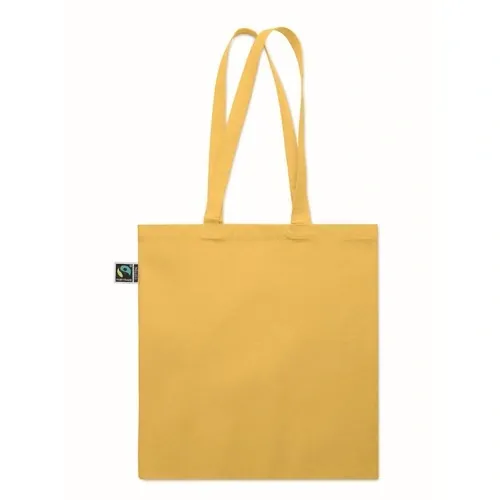 Bolsa algodón Fairtrade 180gr personalizable para compras ref MO2590 - Detail Amarillo