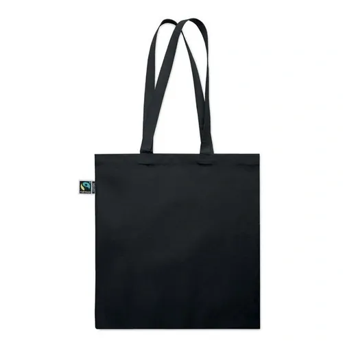 Bolsa algodón Fairtrade 180gr personalizable para compras ref MO2590 - Negro Item Detail Picture