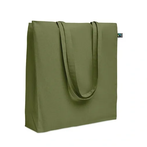 Bolsa algodón Fairtrade 180gr personalizable para compras ref MO2590 - Verde Oscuro