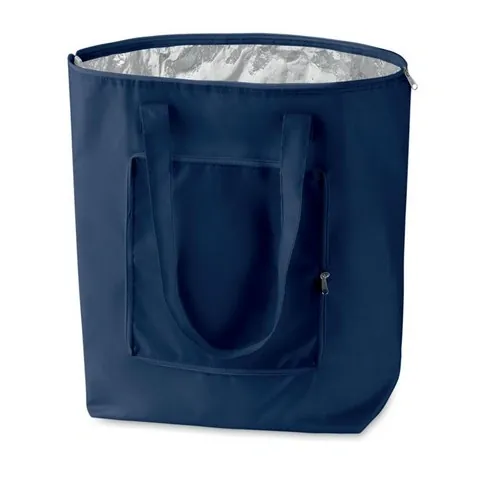 Bolsa isotérmica plegable con aislamiento de aluminio ref MO7214 - Azul