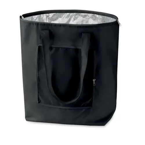 Bolsa isotérmica plegable con aislamiento de aluminio ref MO7214 - Negro