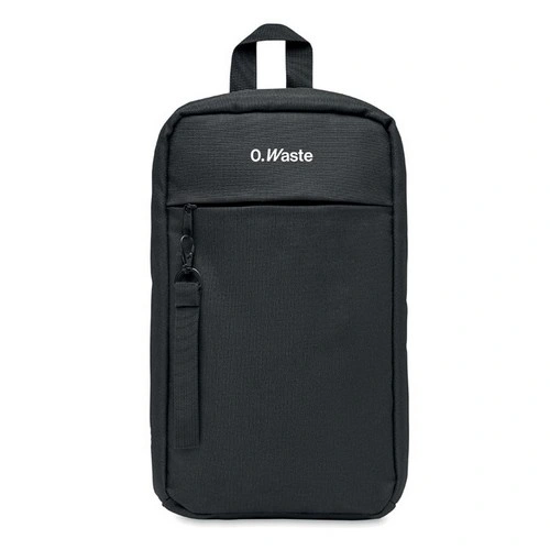 Bolsa cruzada RPET 600D con compartimento acolchado ref MO6717
