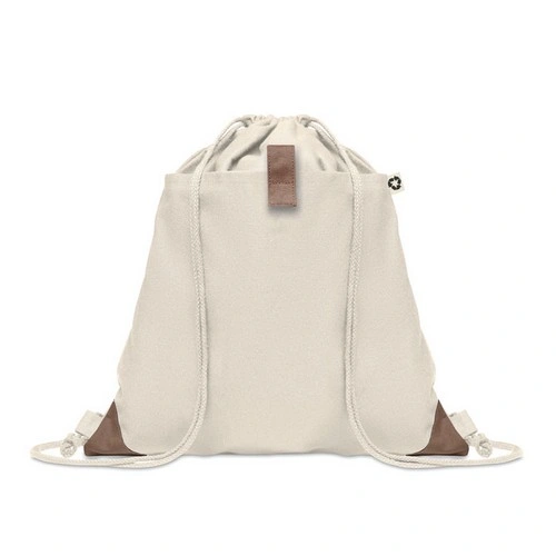 Bolsa de cuerdas de algodón reciclado ligera ref MO6550