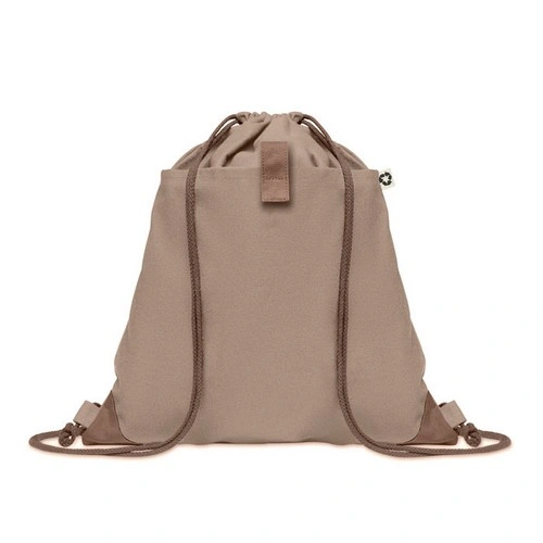 Bolsa de cuerdas de algodón reciclado ligera ref MO6550