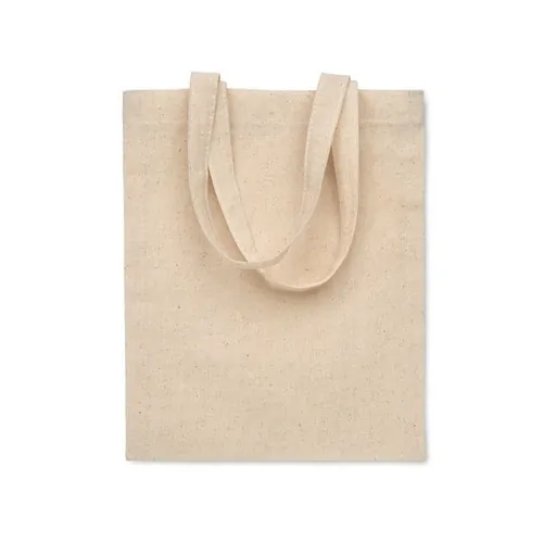 Bolsa de regalo de algodón con asas cortas ref MO2147 - Beig