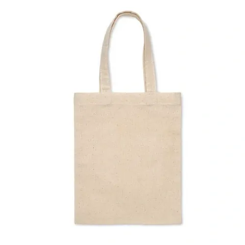 Bolsa de regalo de algodón con asas cortas ref MO2147 - Open Beig