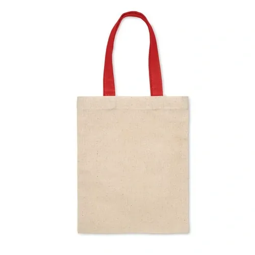 Bolsa de regalo de algodón con asas cortas ref MO2147 - Open Rojo