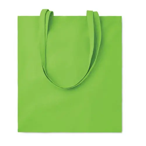 Bolsa de compra de algodón con asas largas ref MO9846 - Lima