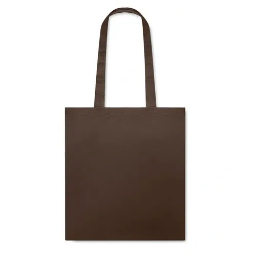 Bolsa de compra de algodón con asas largas ref MO9846 - Open Chocolate