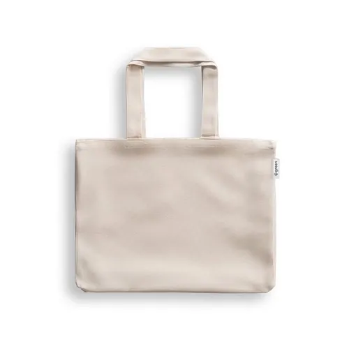Bolsa de algodón ecológica con asas largas ref 92330 - Natural Claro