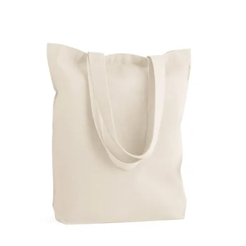 Bolsa de algodón ecológica con asas largas ref 92399 - Natural Claro 02