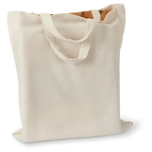 Bolsa de compra de algodón con asas cortas ref MO9847 - Back Beig