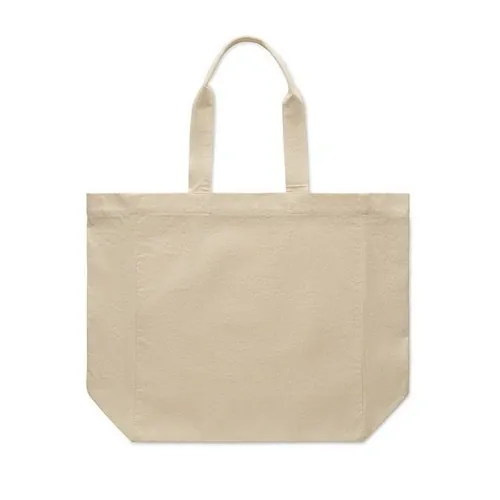 Bolsa de algodón puri personalizable para tus compras ref MO2790 - Beig Side