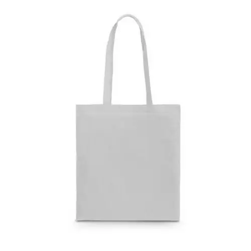 Bolsa de algodón resistente con asas largas ref 92070 - Blanco
