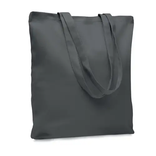 Bolsa de la compra de canvas con asas largas ref MO6442 - Gris Piedra