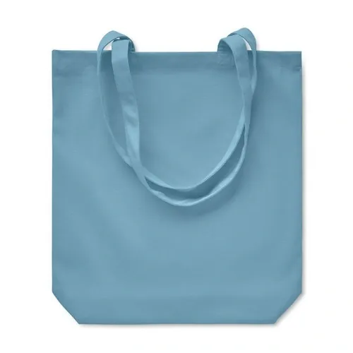 Bolsa de la compra de canvas con asas largas ref MO6442 - Petroleo Back