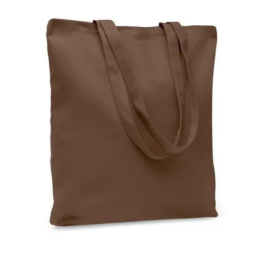Bolsa de la compra de canvas con asas largas ref MO6442 - Tierra