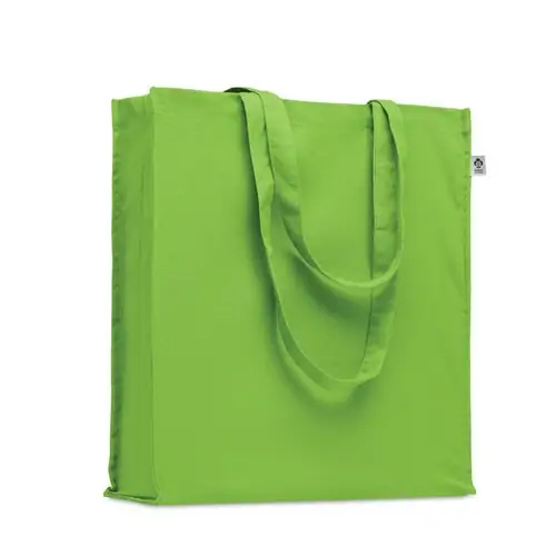 Bolsa de compra de algodón orgánico con asas largas ref MO2197 - Lima