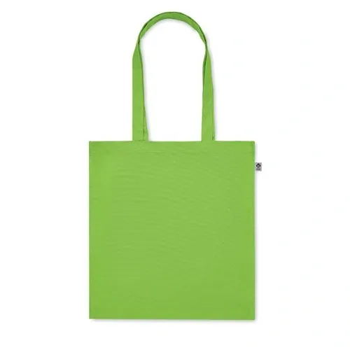 Bolsa de compra de algodón orgánico con asas largas ref MO2197 - Top Lima