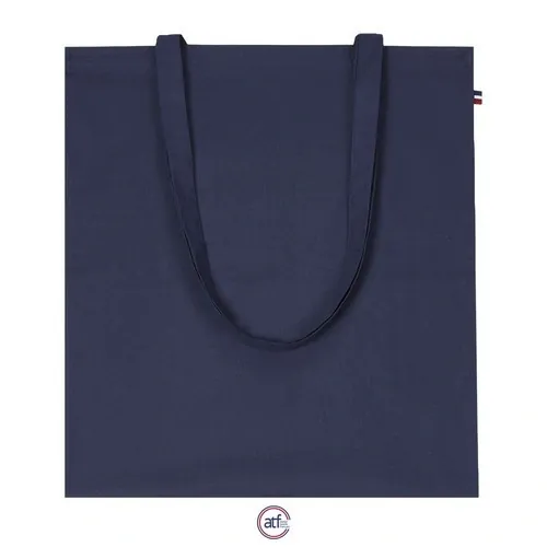 Bolsa de compras algodón orgánico ref S03643 - Azul Marino