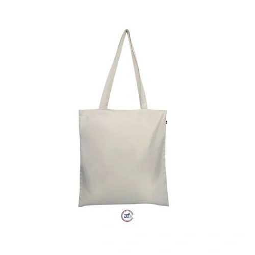 Bolsa de compras algodón orgánico ref S03643 - Natural