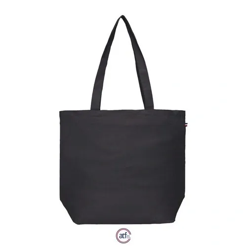 Bolsa de compras de algodón ref S04007 - Negro Profundo