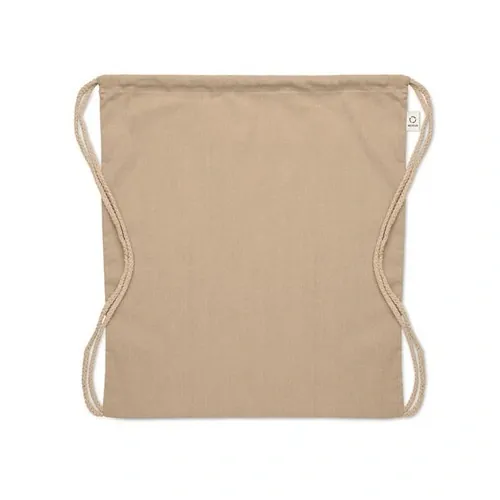 Bolsa de cuerdas ecológica de algodón reciclado ref MO2402 - Open Kaki