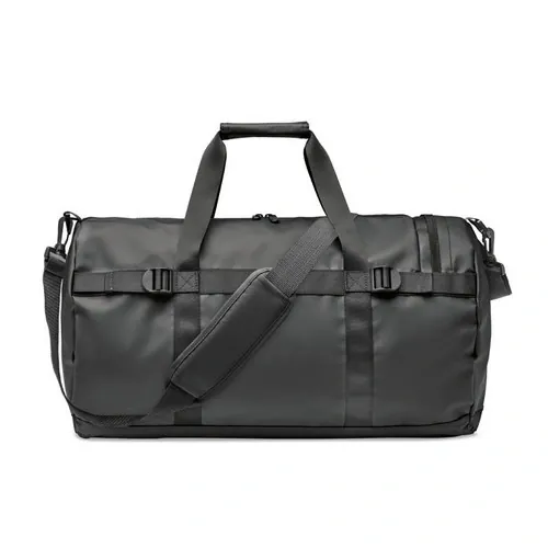 Bolsa de viaje de lona con compartimento lateral ref MO6940 - Back Negro