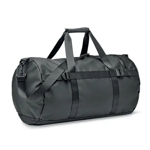 Bolsa de viaje de lona con compartimento lateral ref MO6940 - Negro