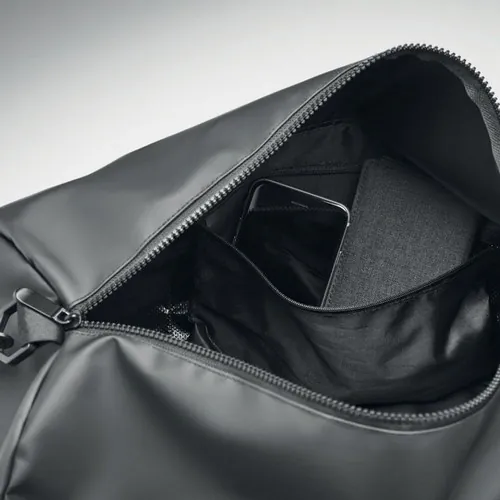 Bolsa de viaje de lona con compartimento lateral ref MO6940 - Open Negro
